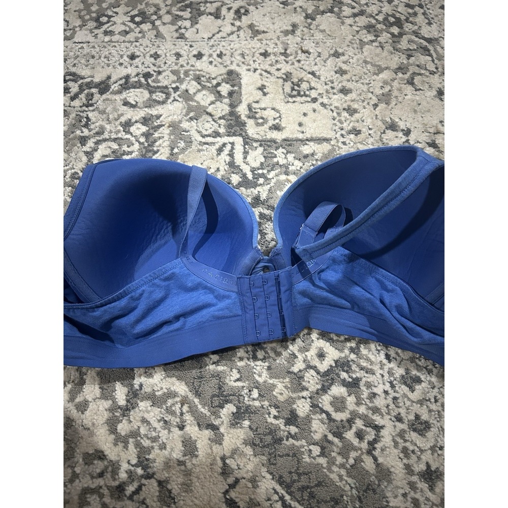 Cacique Blue Padded Bra Size 46 D - Picture 4 of 6